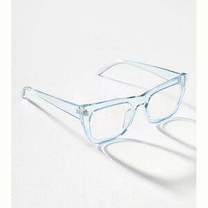 NWT Anthropologie Translucent Blue Light Glasses